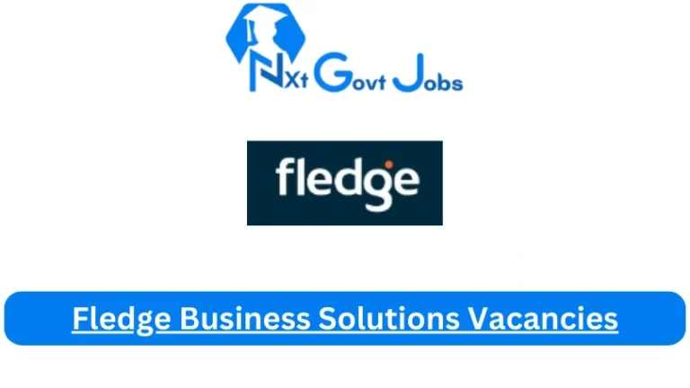 New Fledge Business Solutions Vacancies 2024 @fledgesolutions.co.za Career Portal