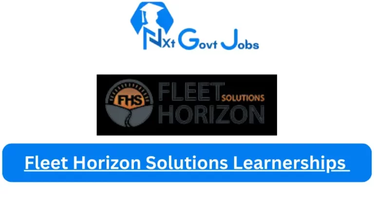 Fleet Horizon Solutions Learnerships 2023 Avaliable Learnerships