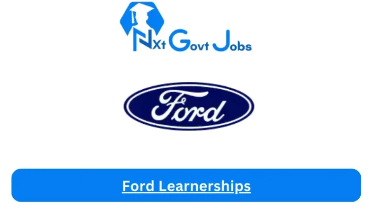 Ford Learnerships 2023 Avaliable Learnerships