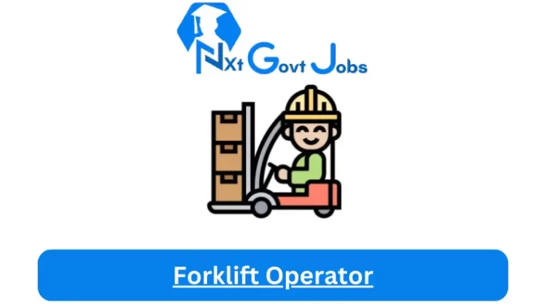 Forklift Operator Jobs in South Africa @New
