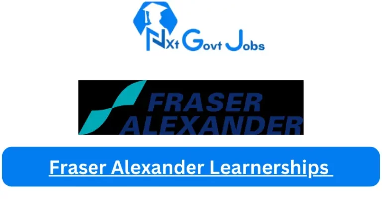 Fraser Alexander Learnerships 2023 Avaliable Learnerships