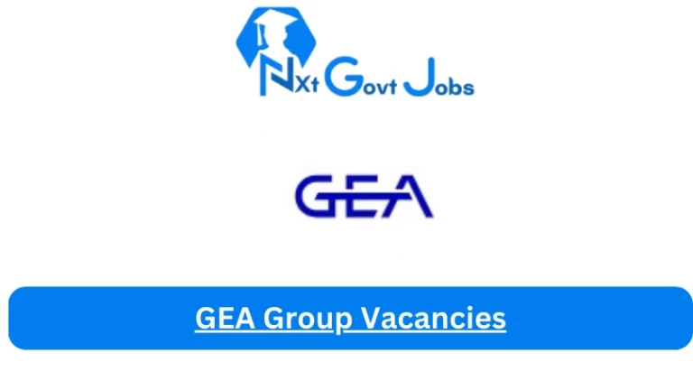 New GEA Group Vacancies 2024 @www.gea.com Career Portal