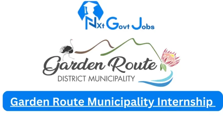Garden Route Municipality Internship 2023 Active Internship Program