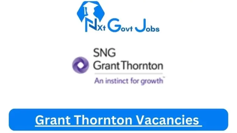 New Grant Thornton Vacancies 2024 @www.grantthornton.co.za Career Portal