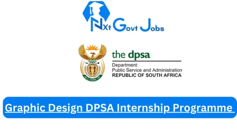 Graphic Design DPSA Internship Programme 2023 Active Internship Program