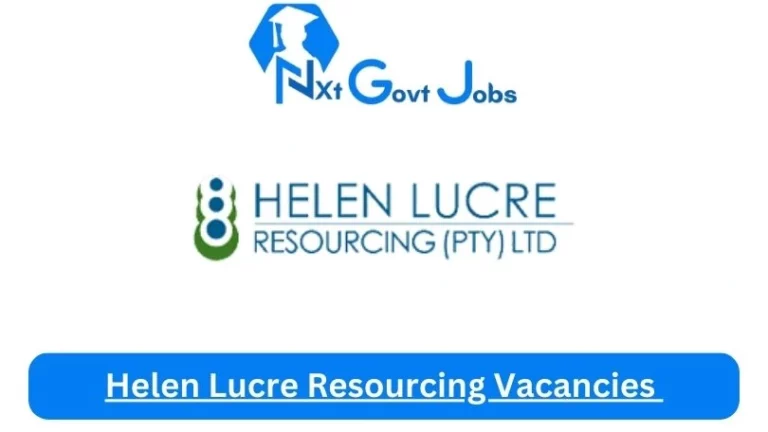 New Helen Lucre Resourcing Vacancies 2024 @www.helenlucre.co.za Career Portal