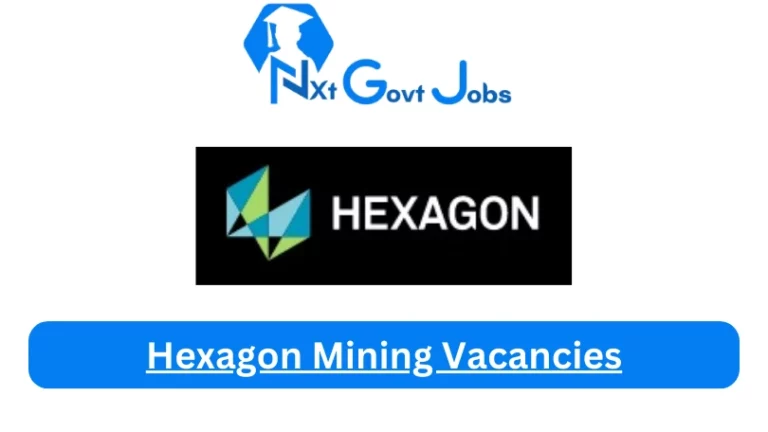 2x New Hexagon Mining Vacancies 2024 @hexagonmining.com Career Portal