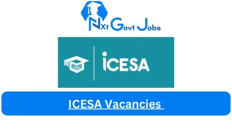 ICESA Vacancies 2024 @www.icesa.co.za Careers Portal