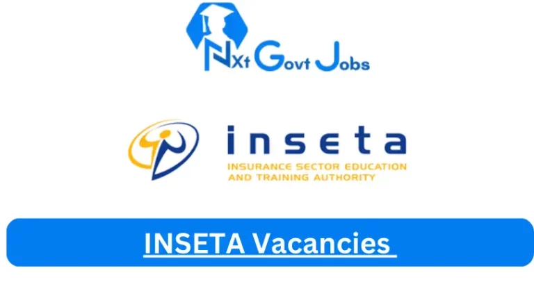 New INSETA Vacancies 2024 @www.inseta.org.za Careers Portal