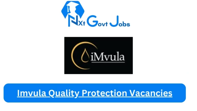 New Imvula Quality Protection Vacancies 2024 @www.imvula.net Career Portal