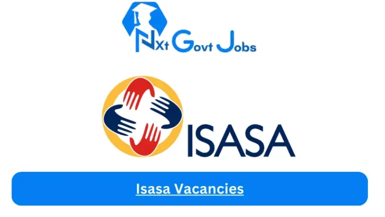 14X New Isasa Vacancies 2024 @isasa.org Career Portal