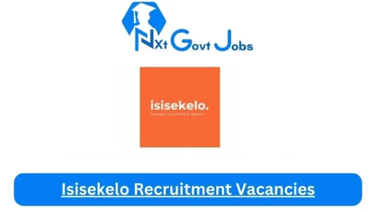 New Isisekelo Recruitment Vacancies 2024 @www.isisekelo.co.za Career Portal