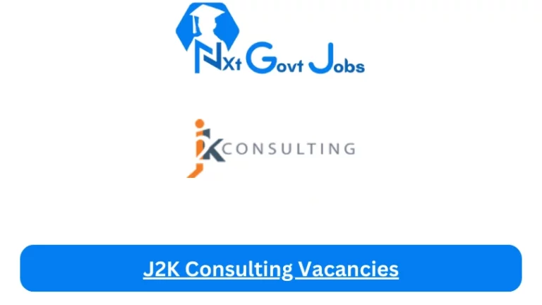 New J2K Consulting Vacancies 2024 @www.j2kconsulting.co.za Career Portal