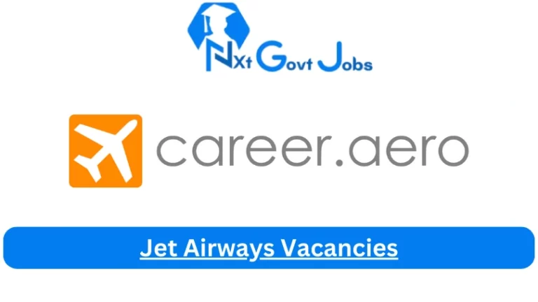 New Jet Airways Vacancies 2024 @www.career.aero Career Portal