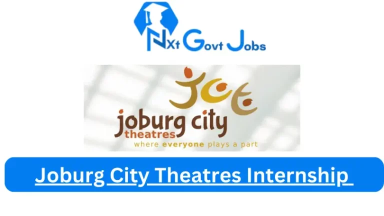 Joburg City Theatres Internship 2023 Active Internship Program