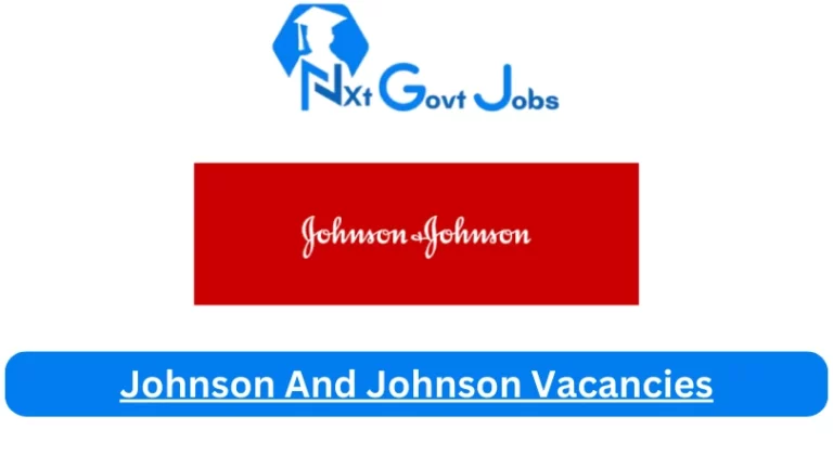 New Johnson And Johnson Vacancies 2024 @jobs.jnj.com Career Portal