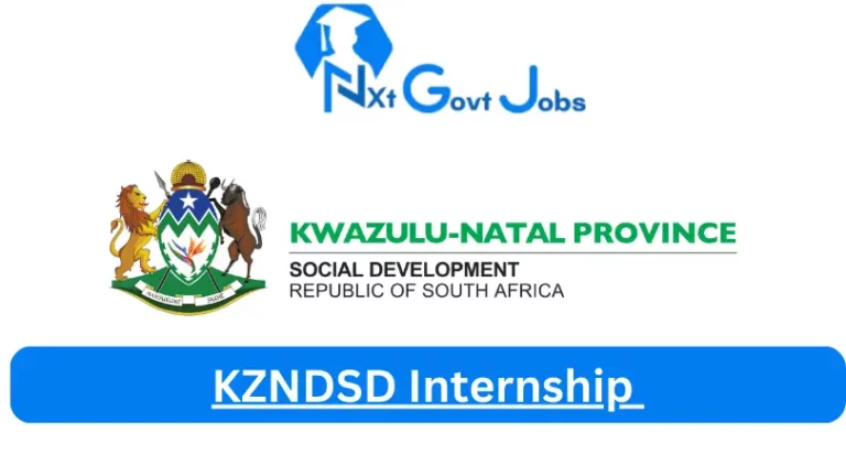 KZNDSD Internship 2023 Active Internship Program