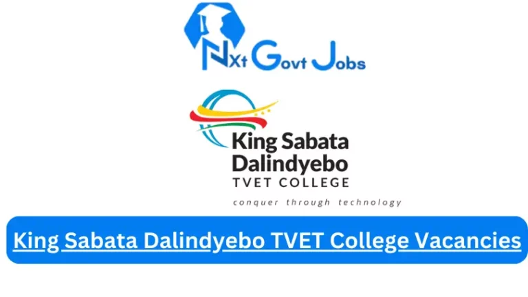 King Sabata Dalindyebo TVET College Vacancies 2024 @ksdcollege.edu.za Careers