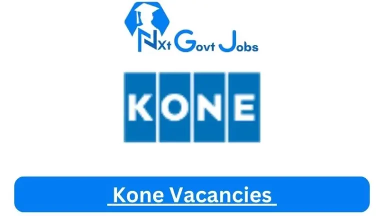 1x New Kone Vacancies 2024 @www.kone.co.za Career Portal