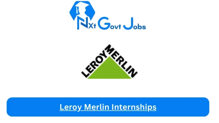 Leroy Merlin Internship 2023 Active Internship Program