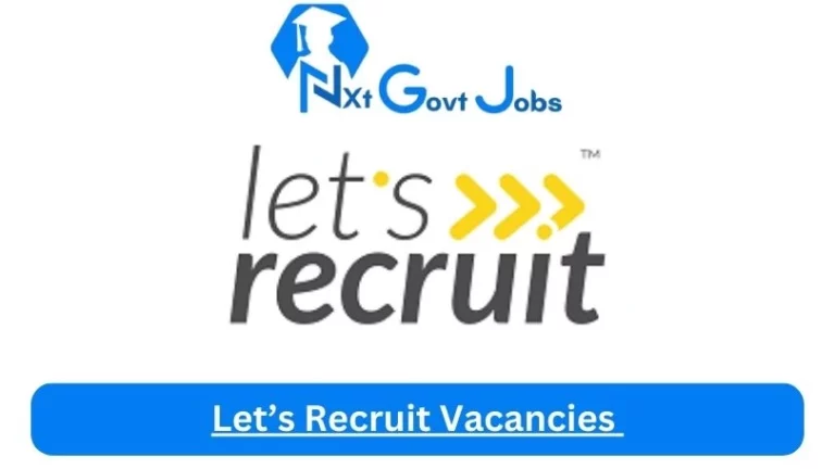 New Let’s Recruit Vacancies 2024 @www.letsrecruit.co.za Career Portal