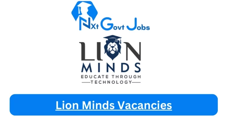 New Lion Minds Vacancies 2024 @www.lionminds.co.za Career Portal