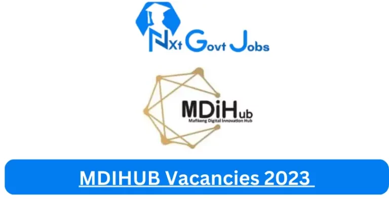 New MDIHUB Vacancies 2024 @www.mafihub.co.za Careers Portal