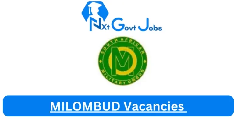 New MILOMBUD Vacancies 2024 @www.milombud.org Careers Portal