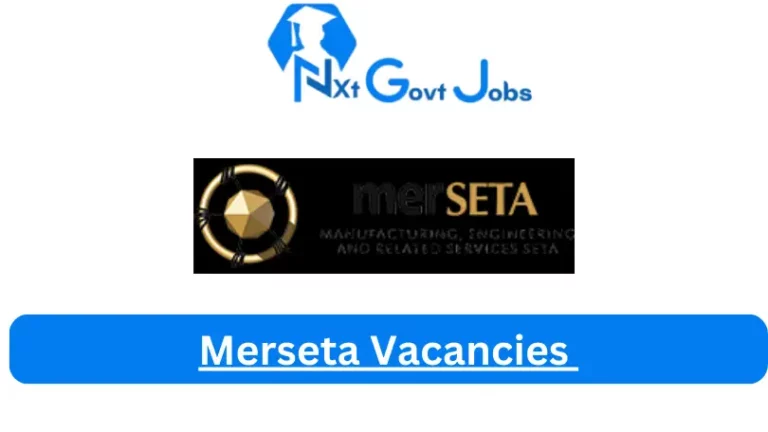 3X New Merseta Vacancies 2024 @www.merseta.org.za Careers Portal