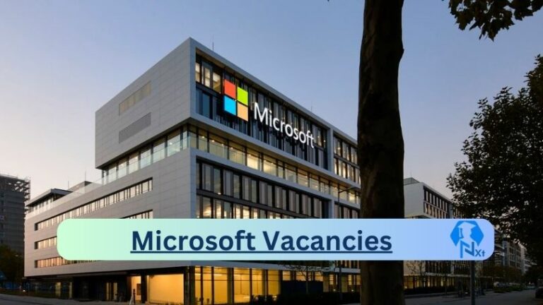 New X1 Microsoft Vacancies 2024 | Apply Now @careers.microsoft.com for Cleaner, Supervisor Jobs