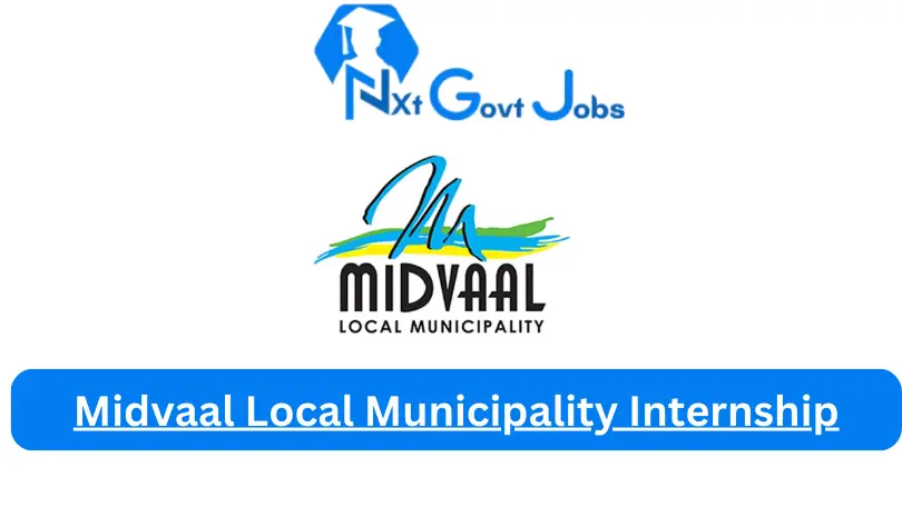 Midvaal Local Municipality Internship 2023 Active Internship Program