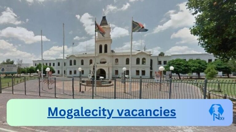5x New Mogalecity vacancies 2024 @mogalecity.gov.za Career Portal