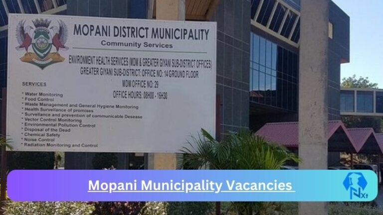 New Mopani Municipality Vacancies 2024 @www.mopani.gov.za Careers Portal