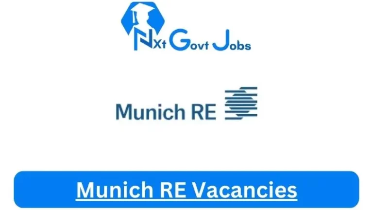 3X New Munich RE Vacancies 2024 @www.munichre.com Career Portal