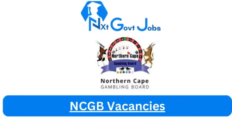 New NCGB Vacancies 2024 @www.ncgb.co.za Careers Portal