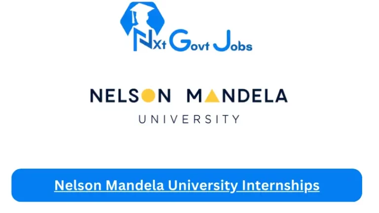 Nelson Mandela University Internships Programme 2023 Active Internship Program