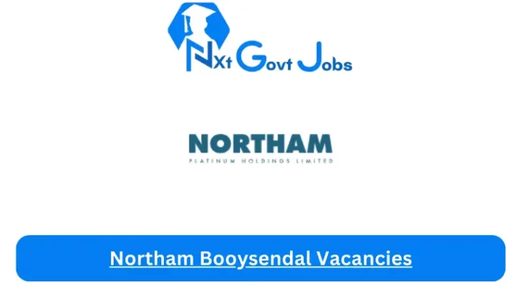 Northam Booysendal Vacancies 2024 @northam.co.za Career Portal