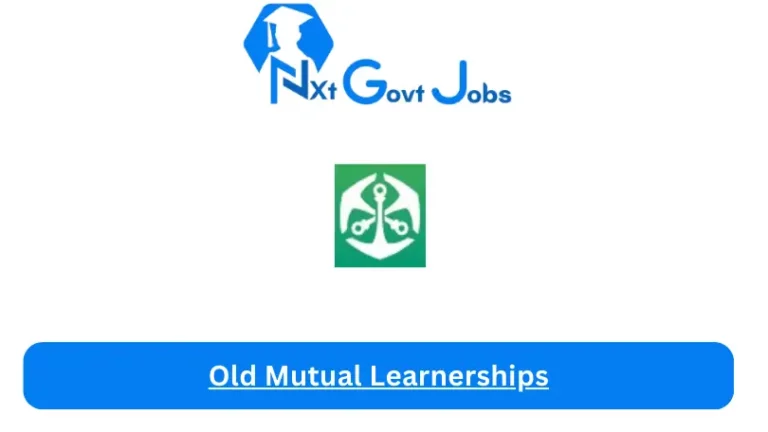 Old Mutual Learnerships 2023 Avaliable Learnerships