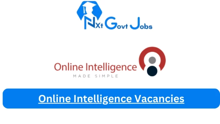 New Online Intelligence Vacancies 2024 @www.onlineintelligence.co.za Career Portal