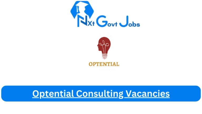 9x New Optential Consulting Vacancies 2024 @optential.co.za Career Portal