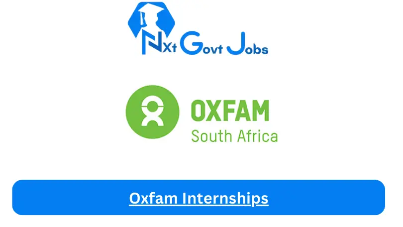 Oxfam Internship 2023 Active Internship Program