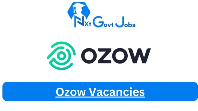 12x New Ozow Vacancies 2024 @www.Ozow.co.za Career Portal