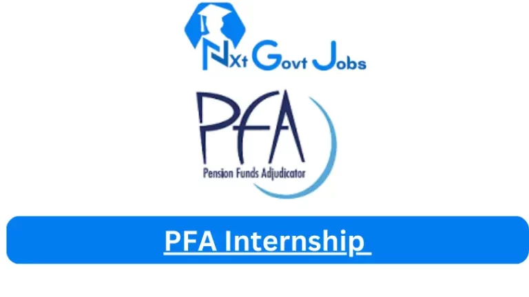 PFA Internship 2023 Active Internship Program