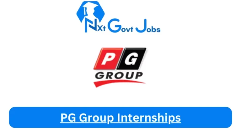 PG Group Internship 2023 Active Internship Program