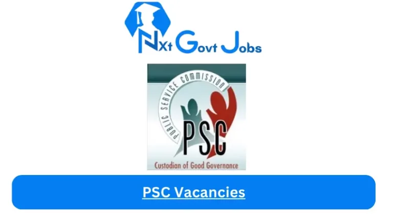 New X1 PSC Vacancies 2024 | Apply Now @www.psc.gov.za for Cleaner, Supervisor Jobs