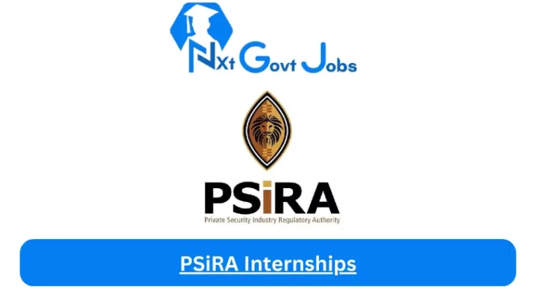 PSiRA Internship 2023 Active Internship Program