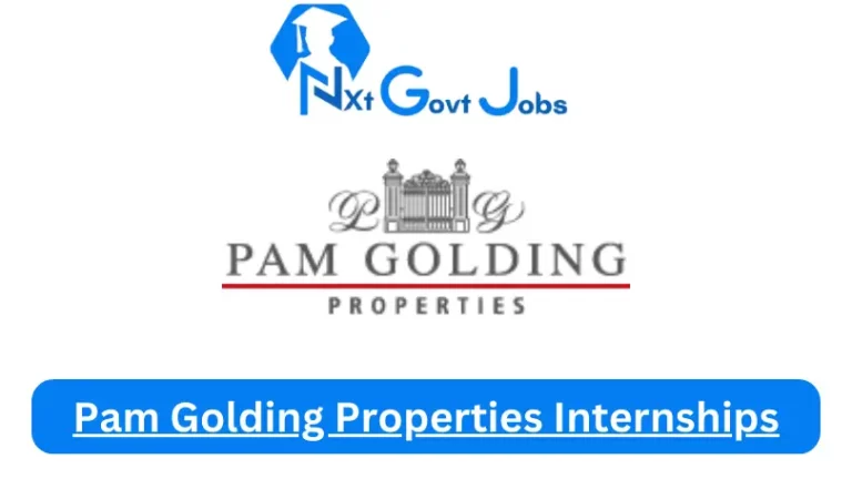 Pam Golding Properties Internship 2023 Active Internship Program