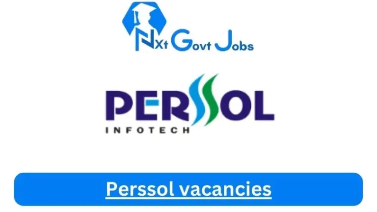 New Perssol vacancies 2024 @www.perssol.com Career Portal