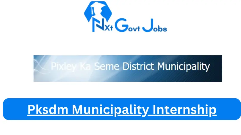 Pksdm Municipality Internship 2023 Active Internship Program