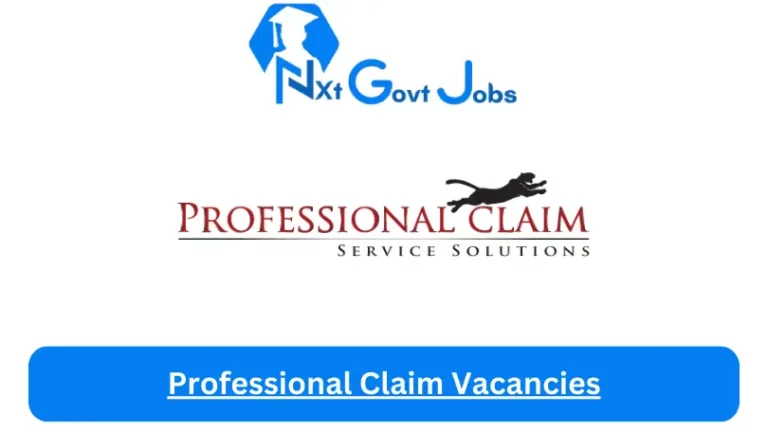 13X New Professional Claim Vacancies 2024 @www.pcss.co.za Career Portal